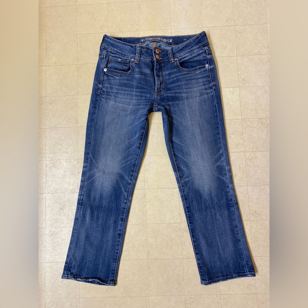American Eagle Artist Crop Jeans